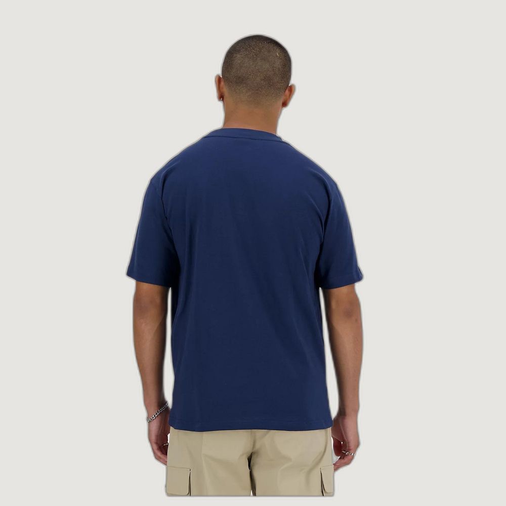 New Balance Blue Cotton T-Shirt