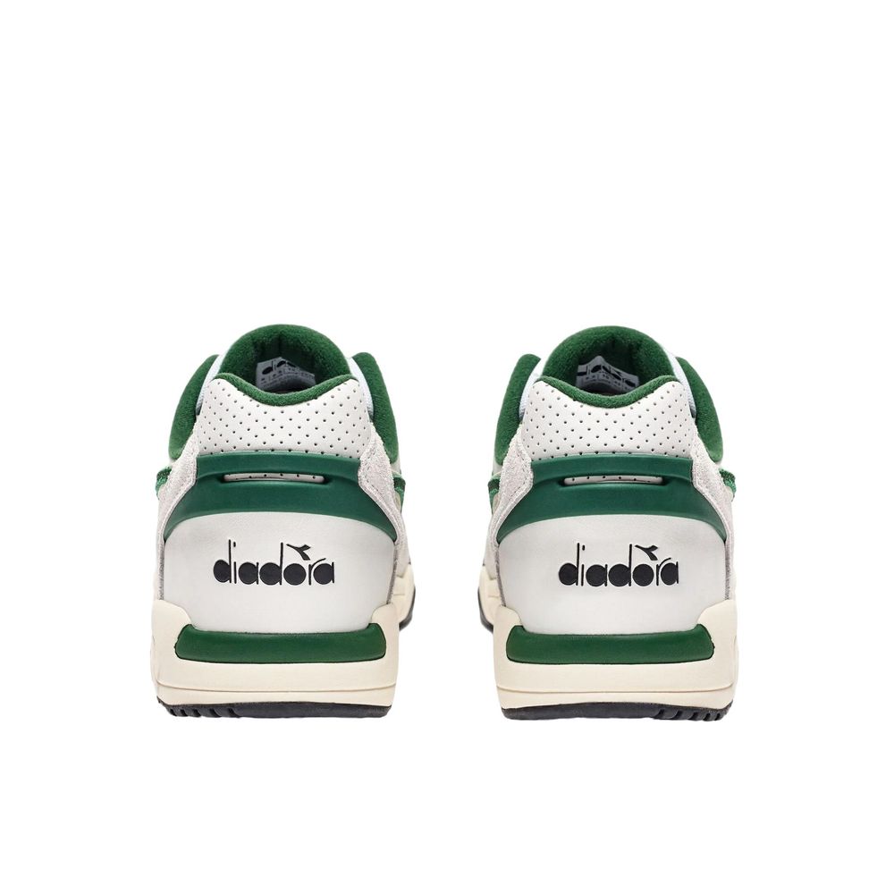 Diadora Green Synthetic Leather Sneaker