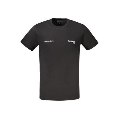 Calvin Klein Black Cotton T-Shirt