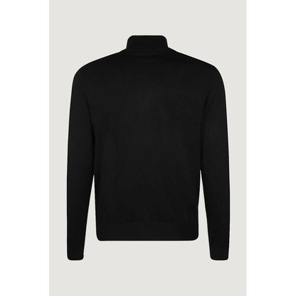 Armani Exchange Black Cotton Cardigan