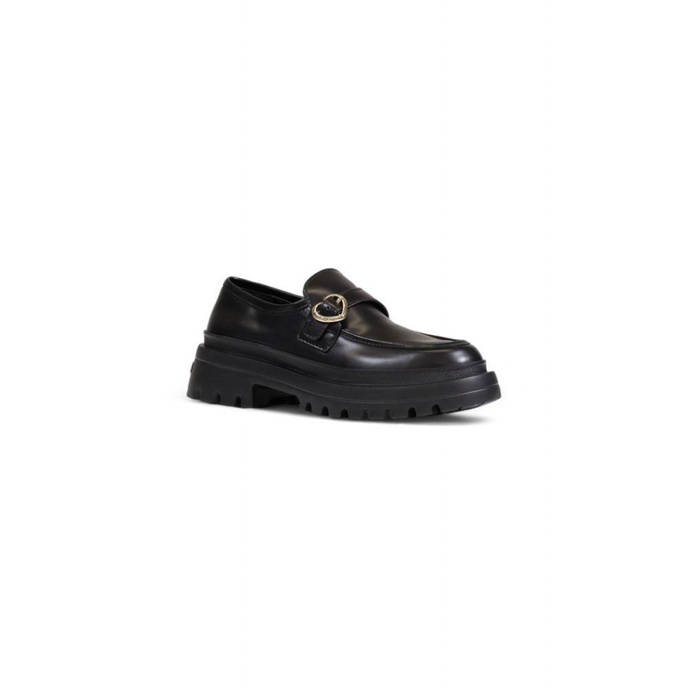 Love Moschino Black Polyethylene Flat Shoe