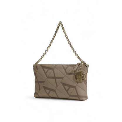 Armani Exchange Beige Polyester Handbag