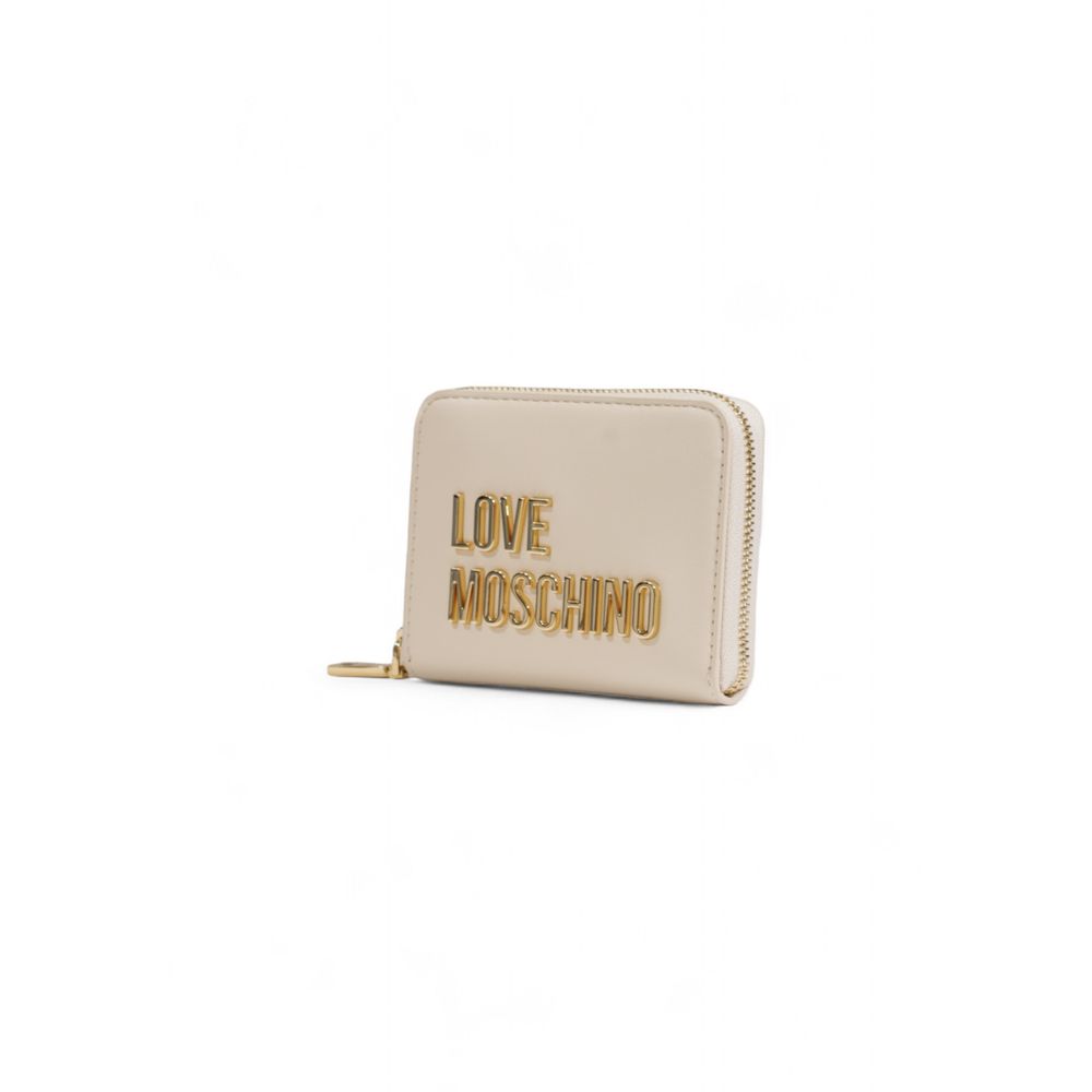 Love Moschino Beige Polyethylene Wallet