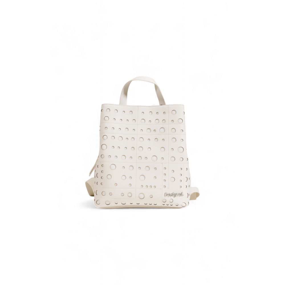 Desigual Beige Polyethylene Backpack