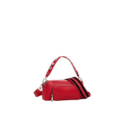 Desigual Red Polyethylene Handbag