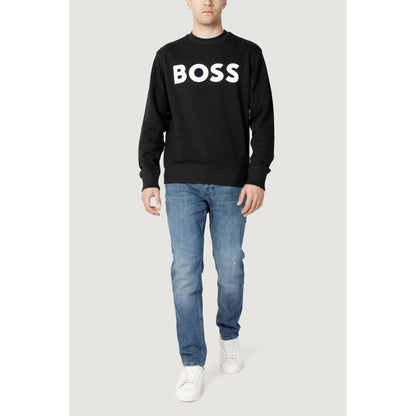 Hugo Boss Black Cotton Sweater