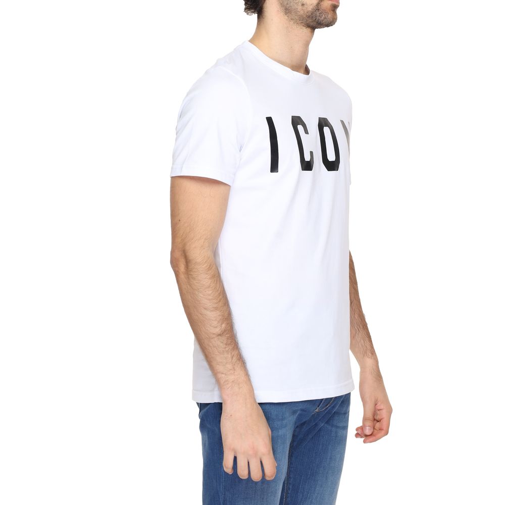 Icon White Cotton T-Shirt