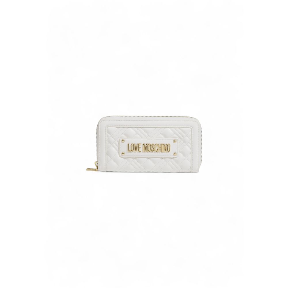 Love Moschino White Polyethylene Wallet