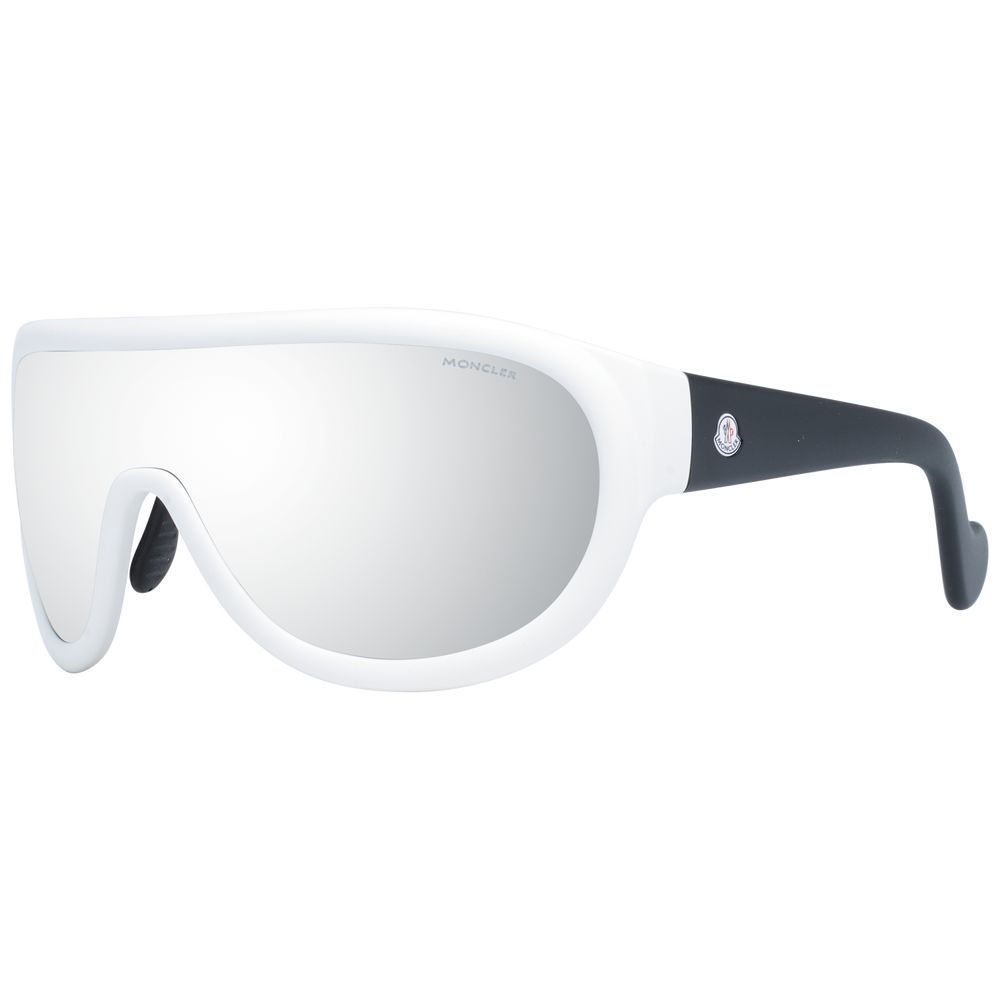 Moncler White Unisex Sunglasses