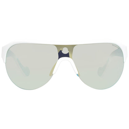 Moncler White Unisex Sunglasses