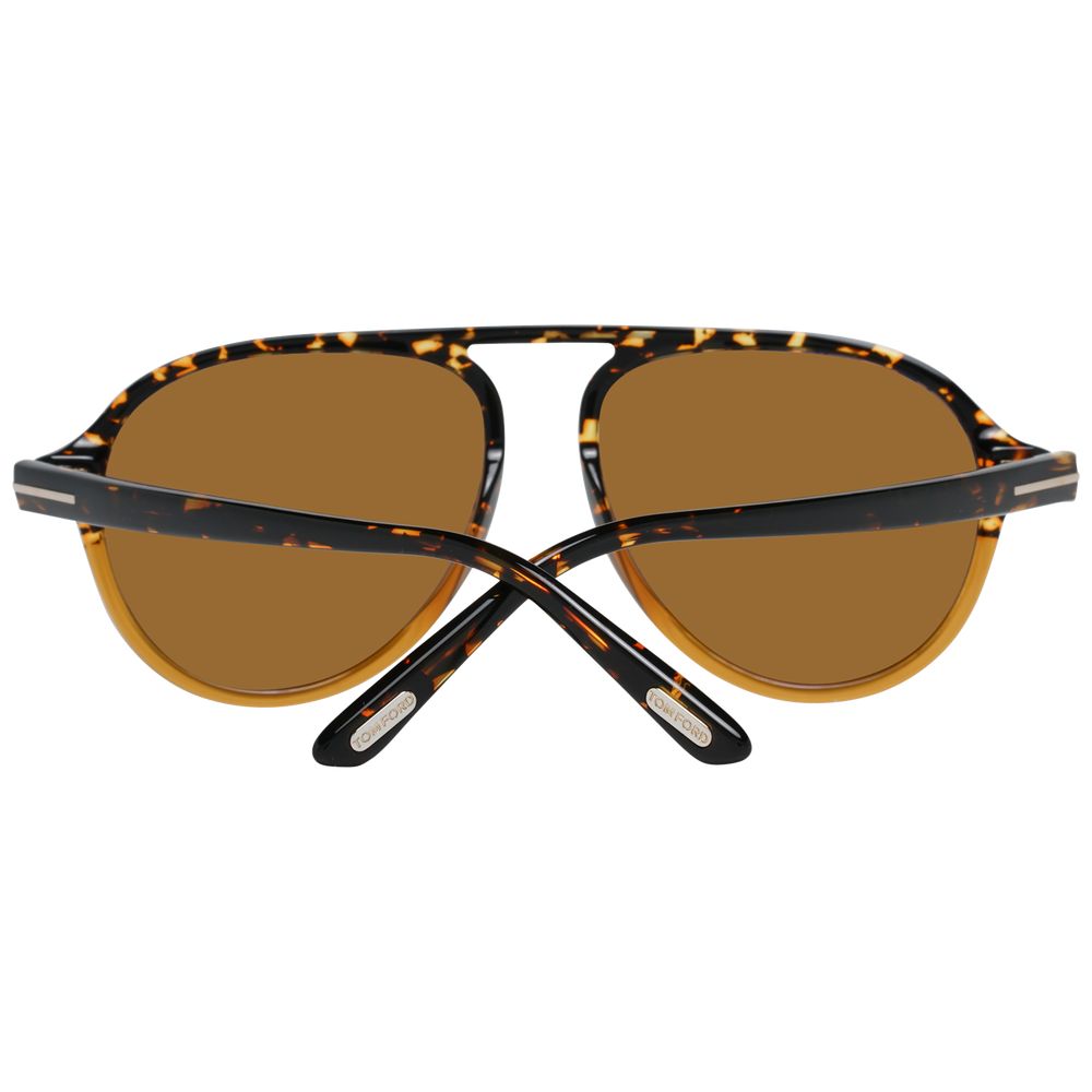 Tom Ford Brown Men Sunglasses