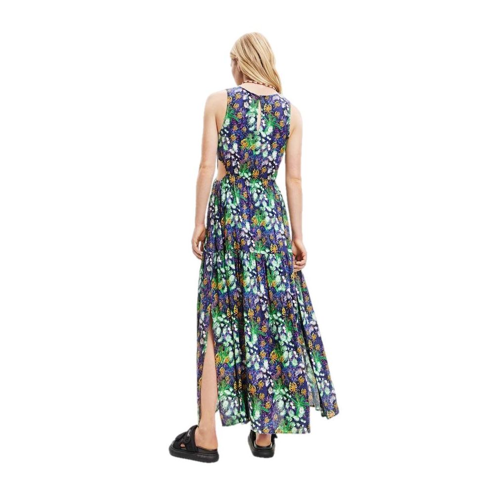 Desigual Blue Viscose Dress