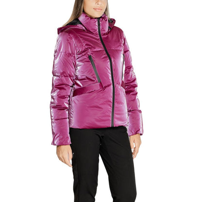 Desigual Purple Polyester Jackets & Coat