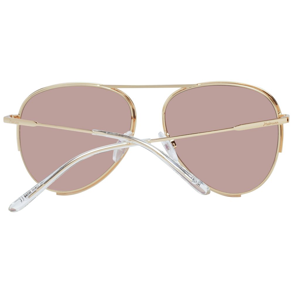 Ana Hickmann Gold Women Sunglasses