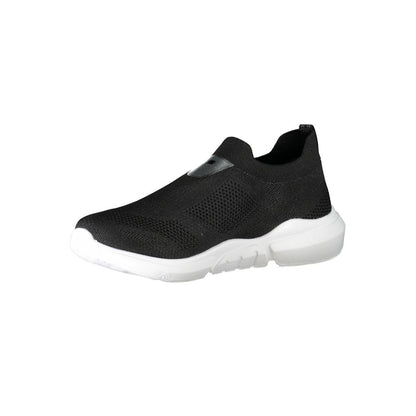 Gas Black Polyester Sneaker