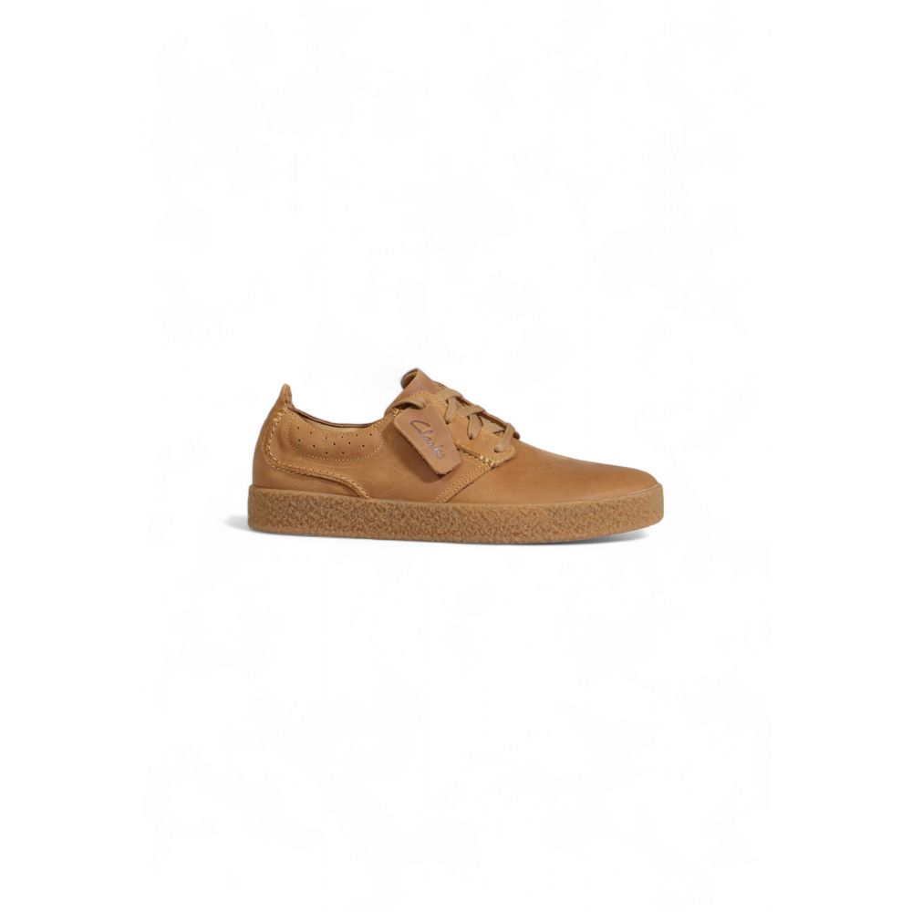 Clarks Beige Suede Leather Casual