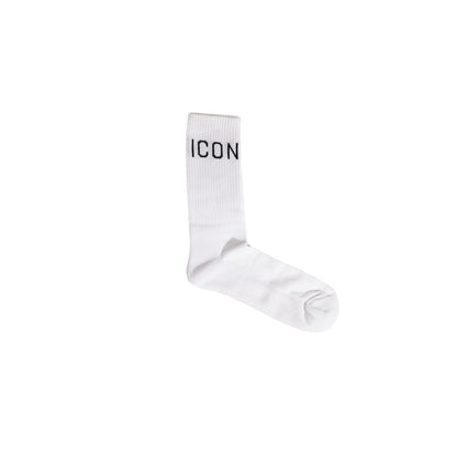 Icon White Cotton Sock