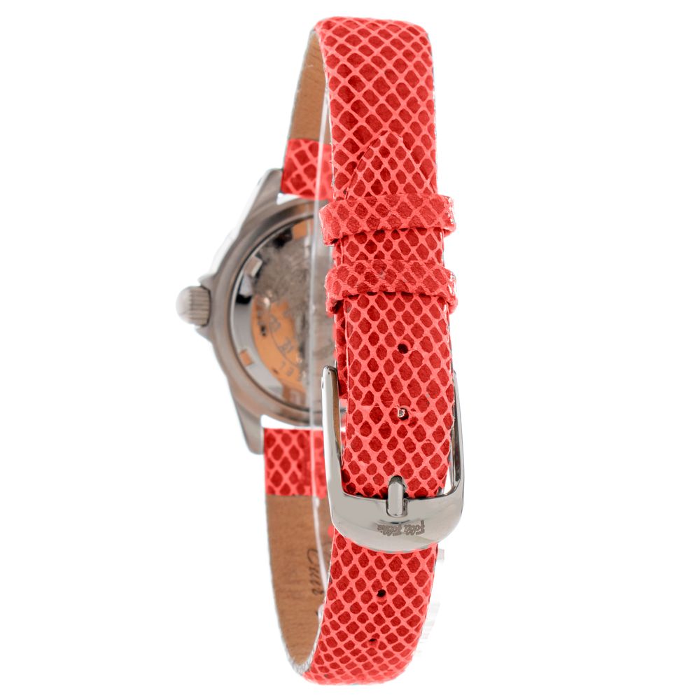 Folli Follie Red Leather Watch