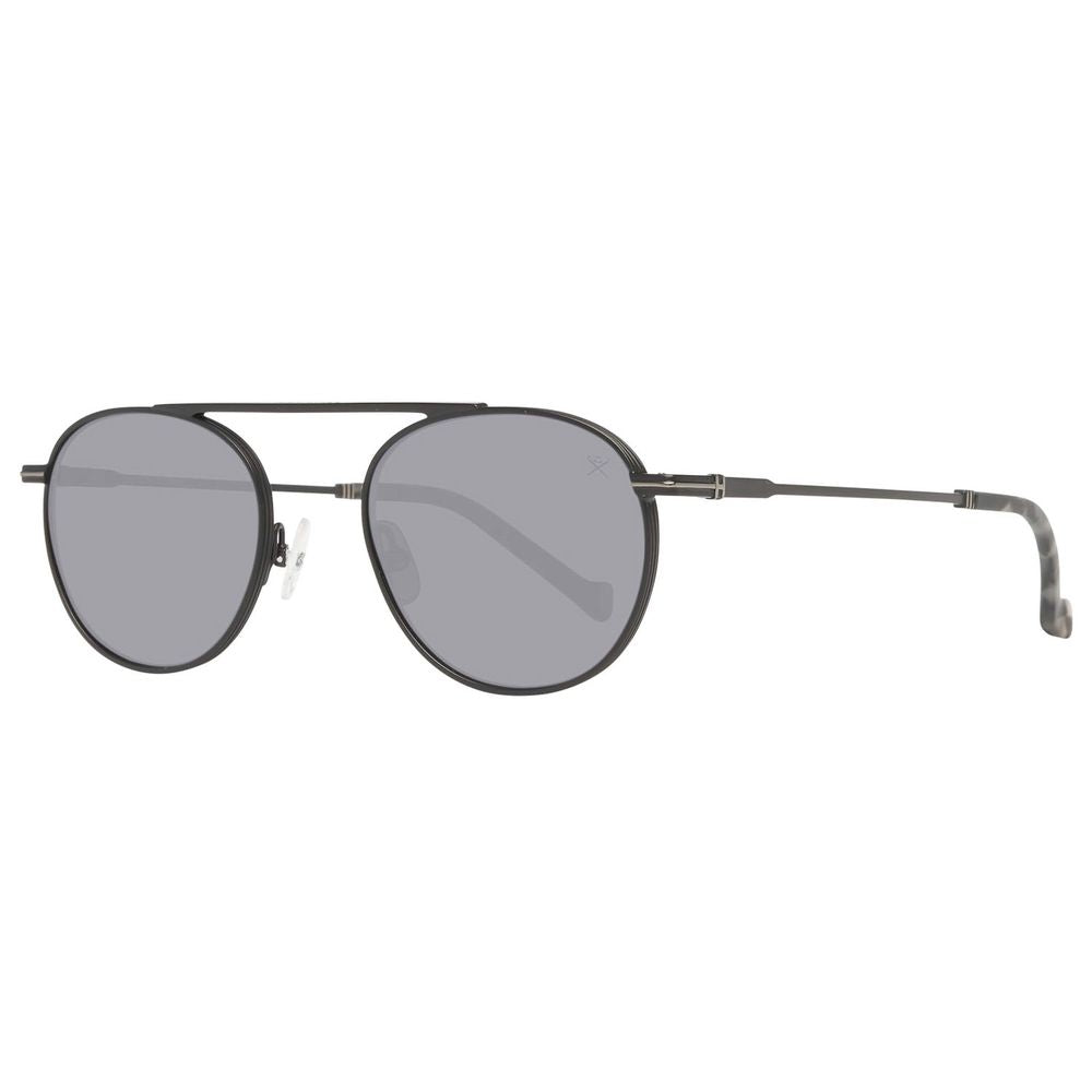 Hackett Black Metal Sunglasses