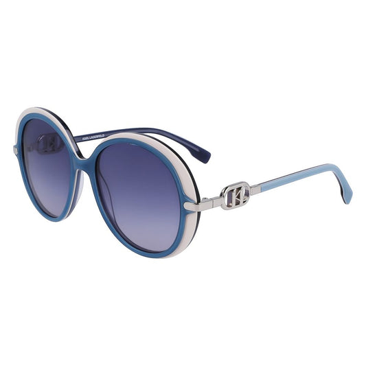 Karl Lagerfeld Blue Acetate Sunglasses