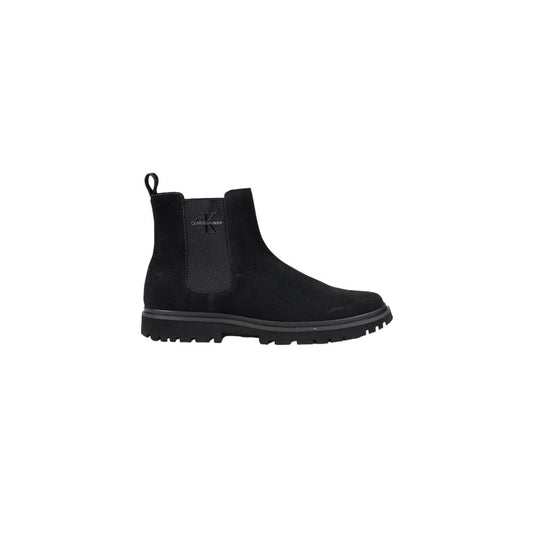 Calvin Klein Jeans Black Suede Boot