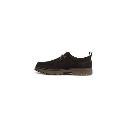 Calvin Klein Brown Suede Leather Casual