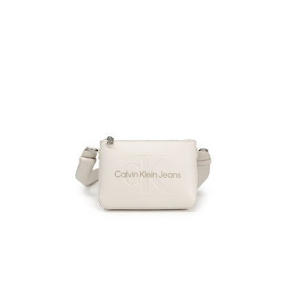 Calvin Klein Jeans Beige Polyethylene Handbag