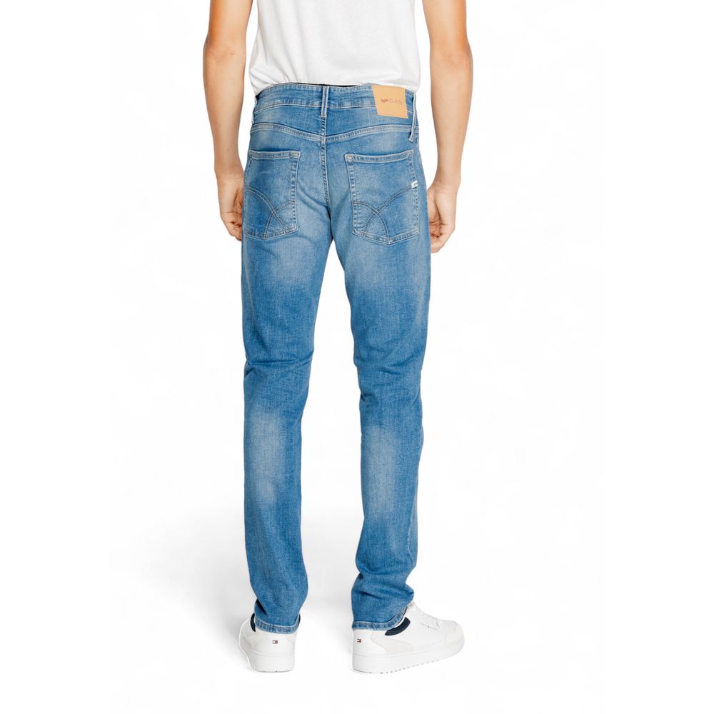 Gas Light Blue Cotton Jeans & Pant