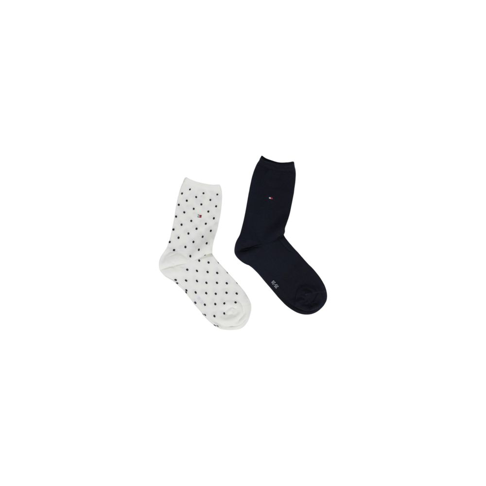 Tommy Hilfiger White Cotton Sock