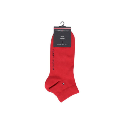 Tommy Hilfiger Red Cotton Sock