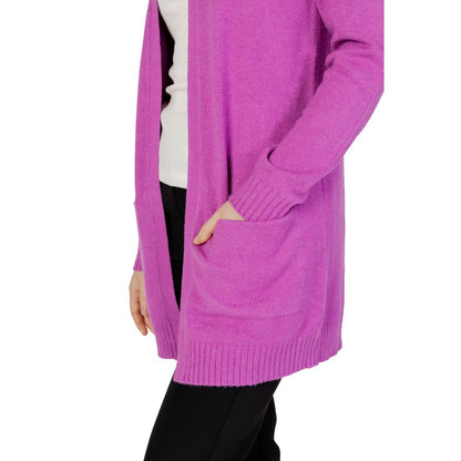 Vila Clothes Multicolor Polyester Cardigan