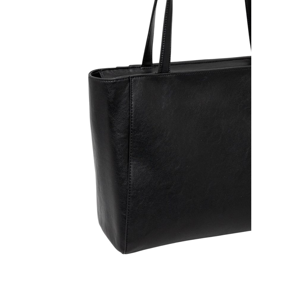 Calvin Klein Black Recycled Polyester Handbag