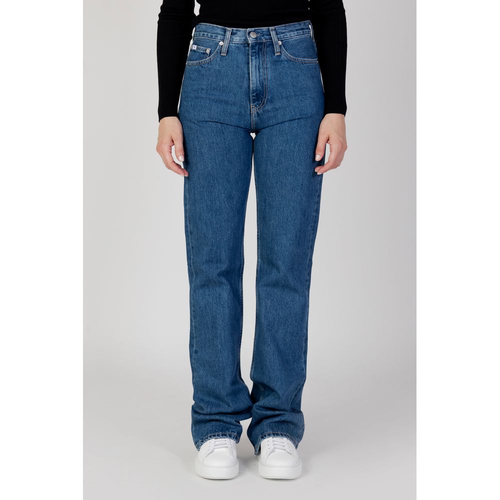 Calvin Klein Jeans Blue Cotton Jeans & Pant