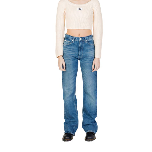 Calvin Klein Jeans Blue Cotton Jeans & Pant