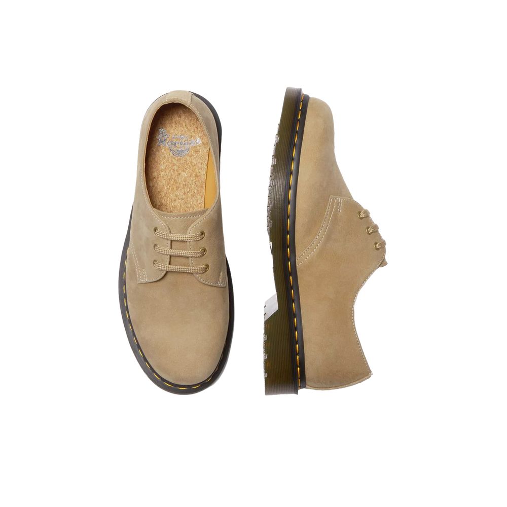 Dr. Martens Beige Suede Leather Casual