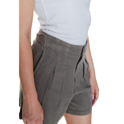 Vero Moda Gray Lyocell Short