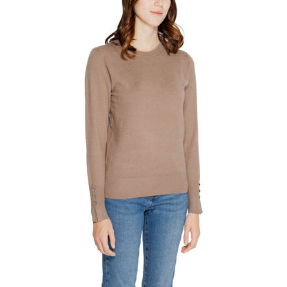 Jacqueline De Yong Gray Viscose Tops & T-Shirt