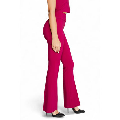 Rinascimento Bordeaux Polyester Jeans & Pant