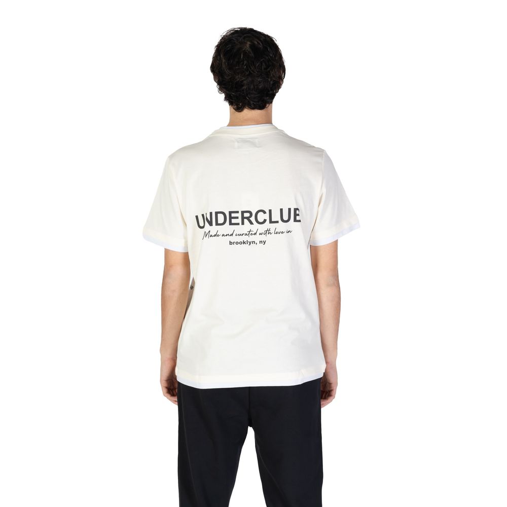 Underclub Cream Cotton T-Shirt