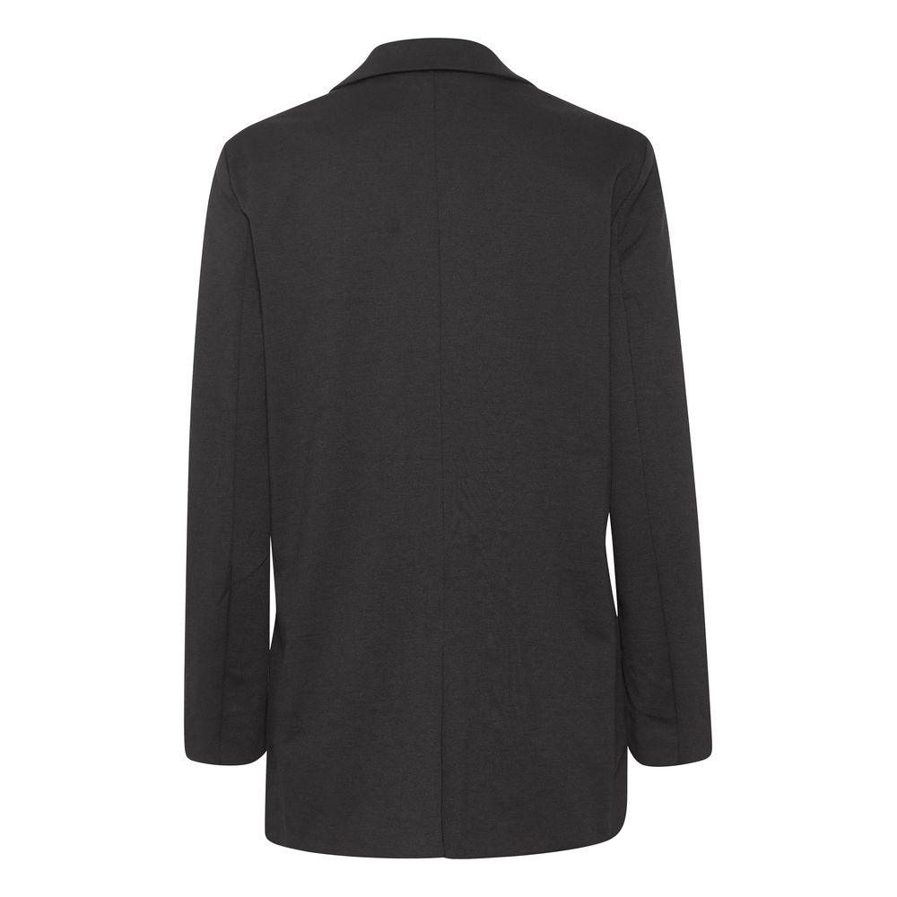 ICHI Black Recycled Polyester Suits & Blazer