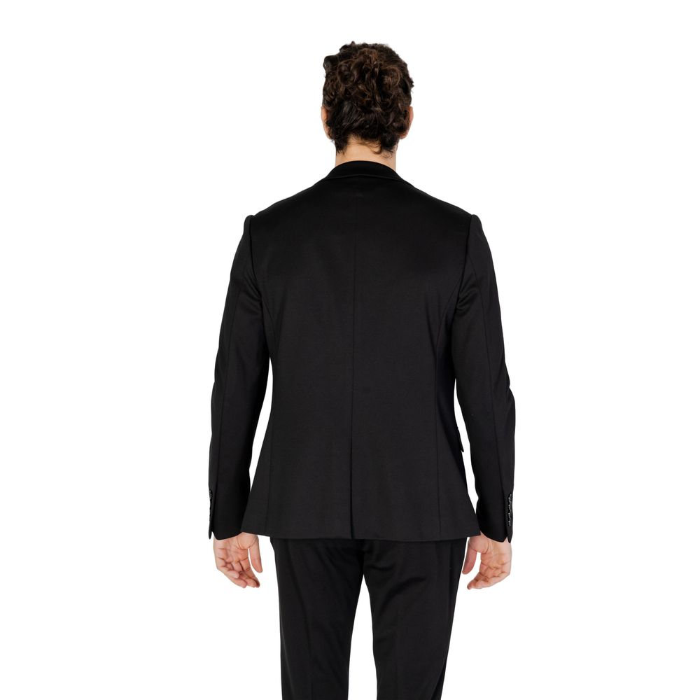 Antony Morato Black Polyester Suit