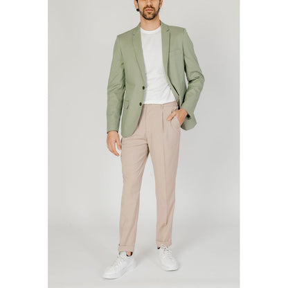 Antony Morato Green Cotton Suit