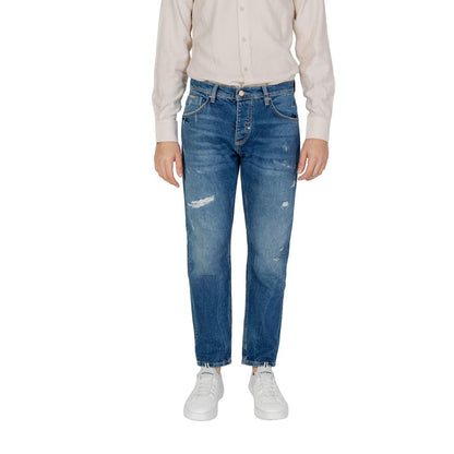 Antony Morato Blue Cotton Jeans & Pant