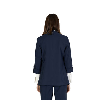 Rinascimento Blue Polyester Suits & Blazer