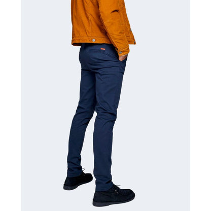 Jack Jones Blue Cotton Jeans & Pant