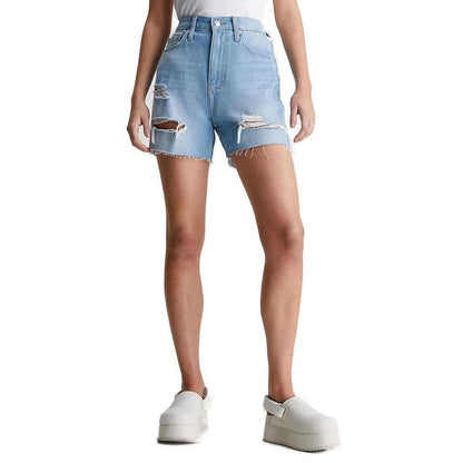 Calvin Klein Jeans Light Blue BETTER Cotton INITIATIVE Short