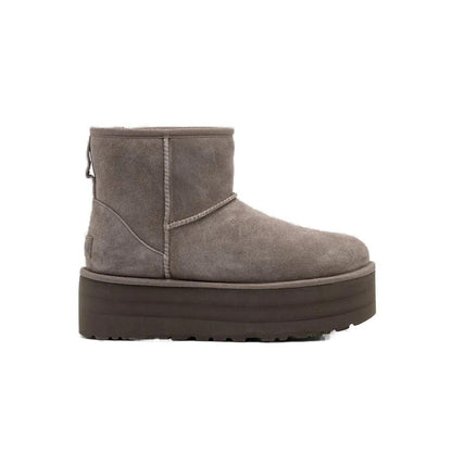 UGG Gray Suede Leather Boot