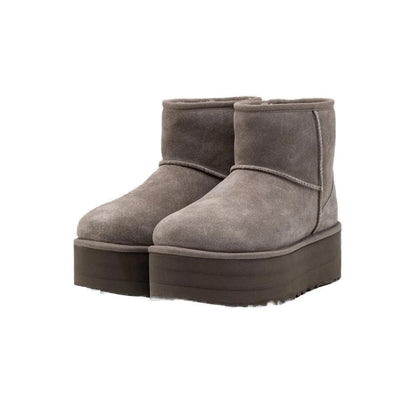 UGG Gray Suede Leather Boot