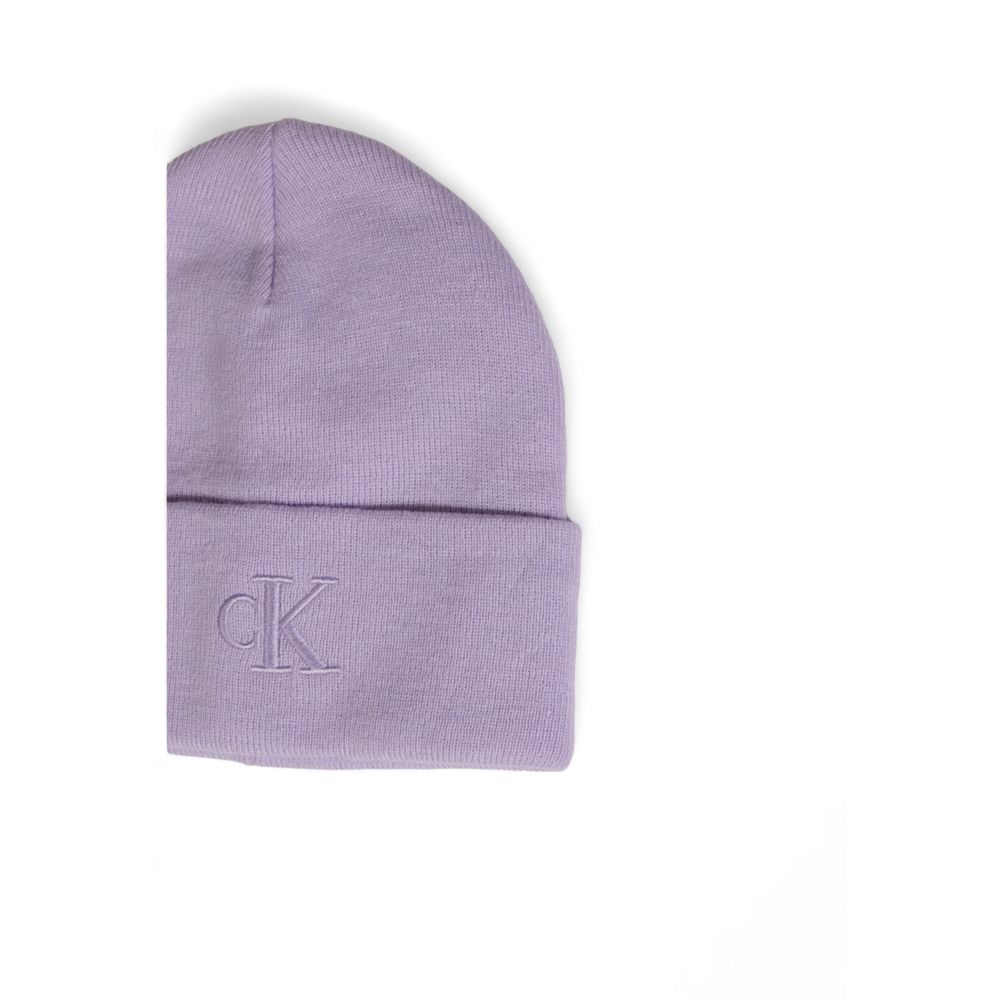 Calvin Klein Jeans Purple Recycled Polyester Hat