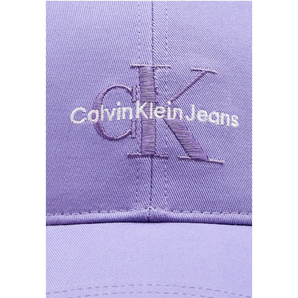 Calvin Klein Jeans Purple Cotton Cotton Hat